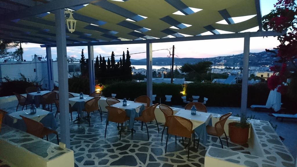 ホテル Panorama Paros エクステリア 写真
